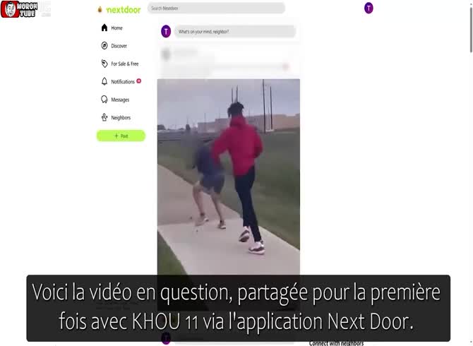 Video :He strikes random people while defending himself by claiming that everyone is capable of making errors